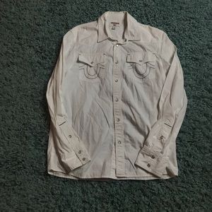 Mens’s True Religion Button Down